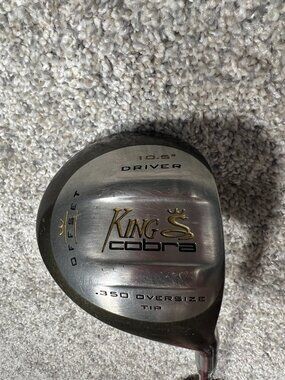 King Cobra Offset .350 Oversize Tip 10.5 Driver Graphite Shaft RH